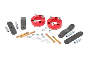 Nissan Xterra Suspension Lift Kit - Rough Country - 2.5 Inch Leveling Kit - Red - '05-'15